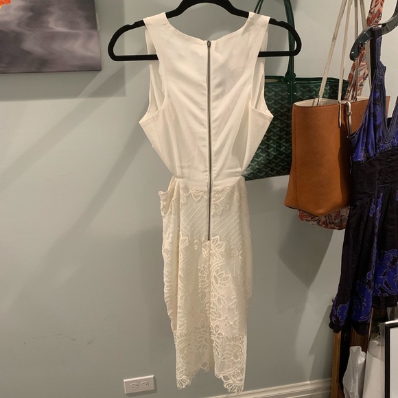 Lovers + friends white lace midi dress - Picture 5 of 6